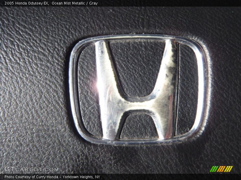 Ocean Mist Metallic / Gray 2005 Honda Odyssey EX