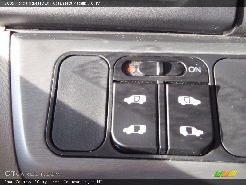 Ocean Mist Metallic / Gray 2005 Honda Odyssey EX