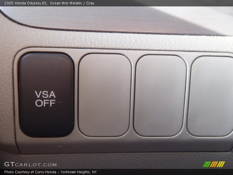 Ocean Mist Metallic / Gray 2005 Honda Odyssey EX