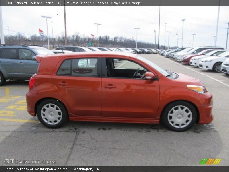 Hot Lava Orange / Charcoal Gray/Lava Orange 2008 Scion xD Release Series 1.0