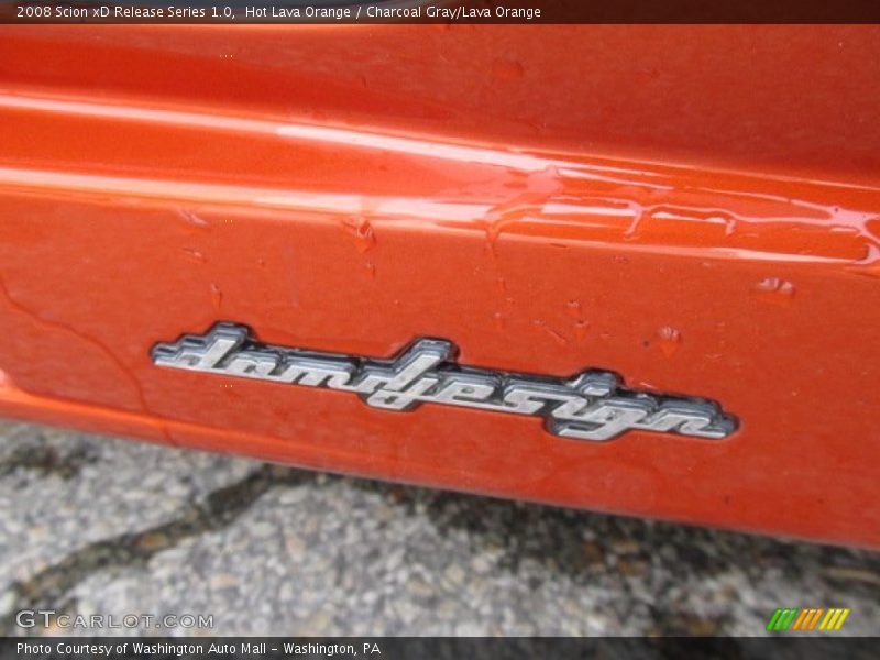 Hot Lava Orange / Charcoal Gray/Lava Orange 2008 Scion xD Release Series 1.0