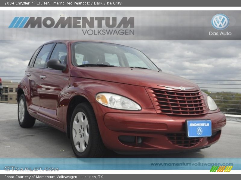 Inferno Red Pearlcoat / Dark Slate Gray 2004 Chrysler PT Cruiser