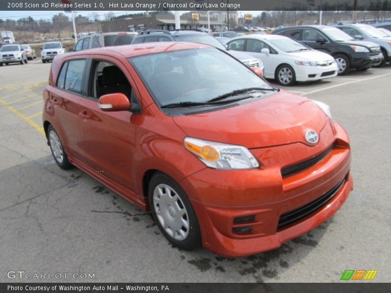 Hot Lava Orange / Charcoal Gray/Lava Orange 2008 Scion xD Release Series 1.0