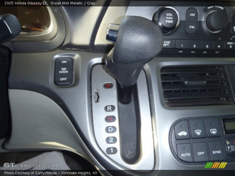 Ocean Mist Metallic / Gray 2005 Honda Odyssey EX