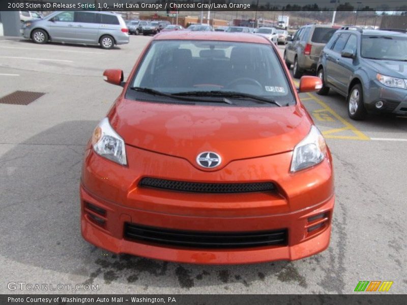 Hot Lava Orange / Charcoal Gray/Lava Orange 2008 Scion xD Release Series 1.0