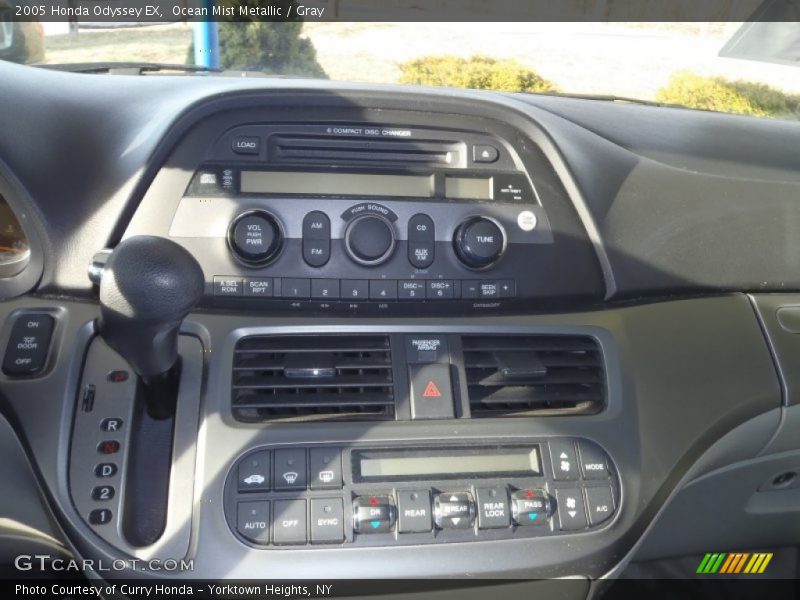 Ocean Mist Metallic / Gray 2005 Honda Odyssey EX