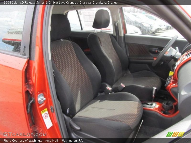 Hot Lava Orange / Charcoal Gray/Lava Orange 2008 Scion xD Release Series 1.0