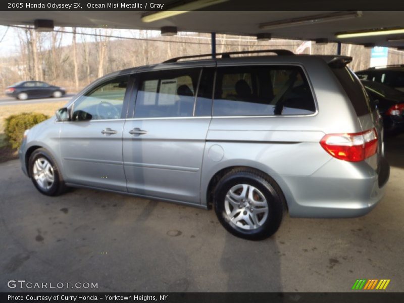 Ocean Mist Metallic / Gray 2005 Honda Odyssey EX