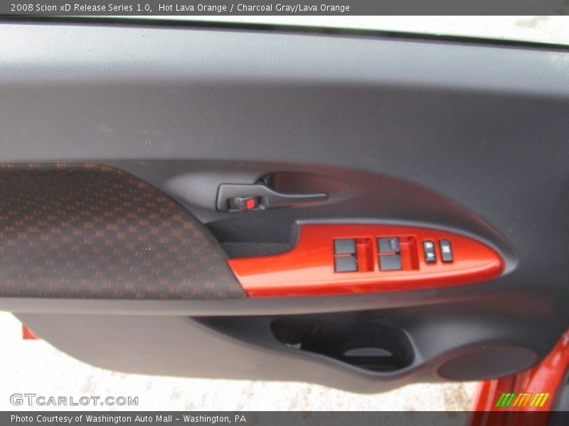 Hot Lava Orange / Charcoal Gray/Lava Orange 2008 Scion xD Release Series 1.0