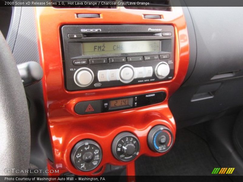 Hot Lava Orange / Charcoal Gray/Lava Orange 2008 Scion xD Release Series 1.0