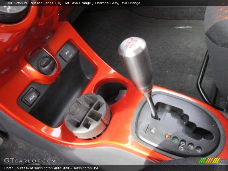 Hot Lava Orange / Charcoal Gray/Lava Orange 2008 Scion xD Release Series 1.0