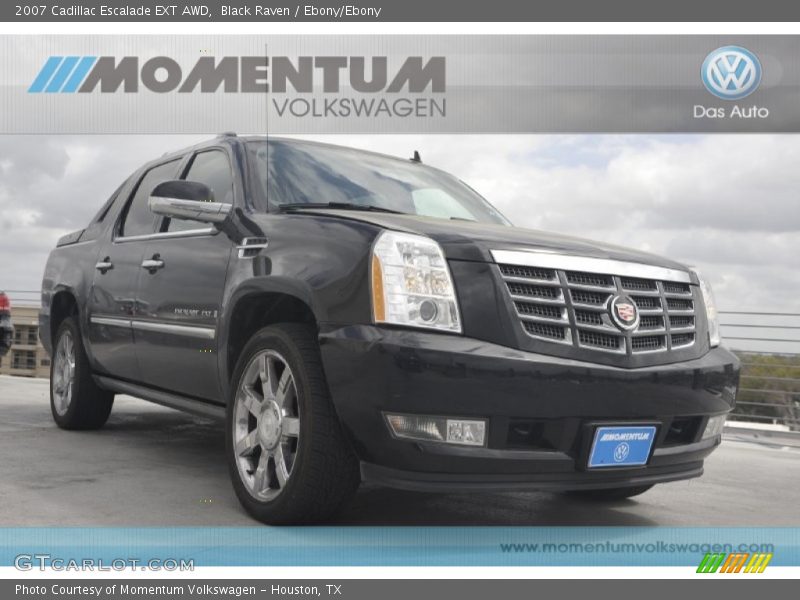 Black Raven / Ebony/Ebony 2007 Cadillac Escalade EXT AWD