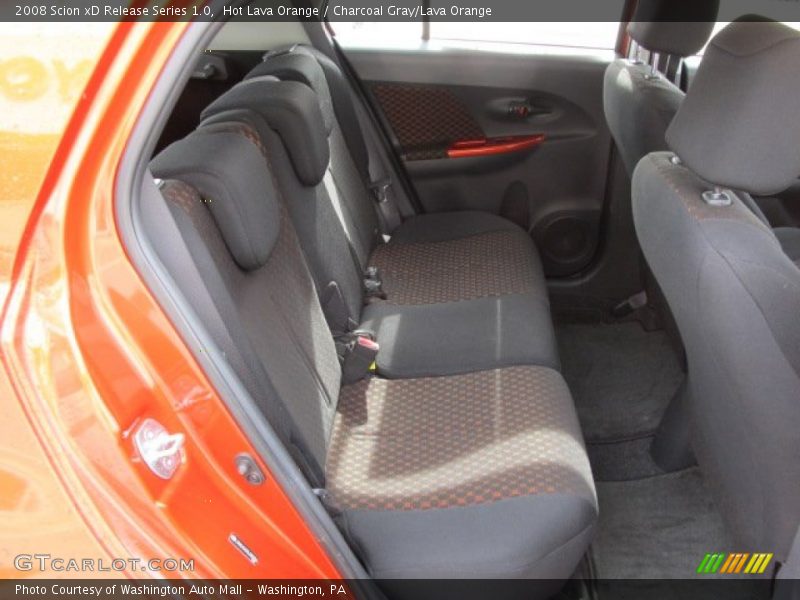 Hot Lava Orange / Charcoal Gray/Lava Orange 2008 Scion xD Release Series 1.0