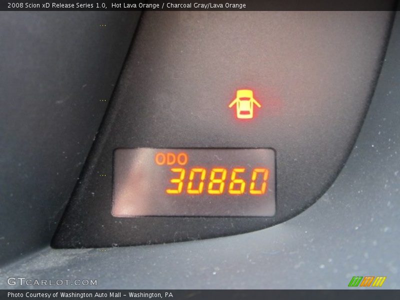 Hot Lava Orange / Charcoal Gray/Lava Orange 2008 Scion xD Release Series 1.0