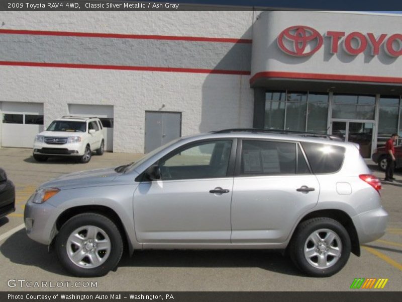 Classic Silver Metallic / Ash Gray 2009 Toyota RAV4 4WD