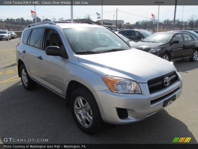 Classic Silver Metallic / Ash Gray 2009 Toyota RAV4 4WD