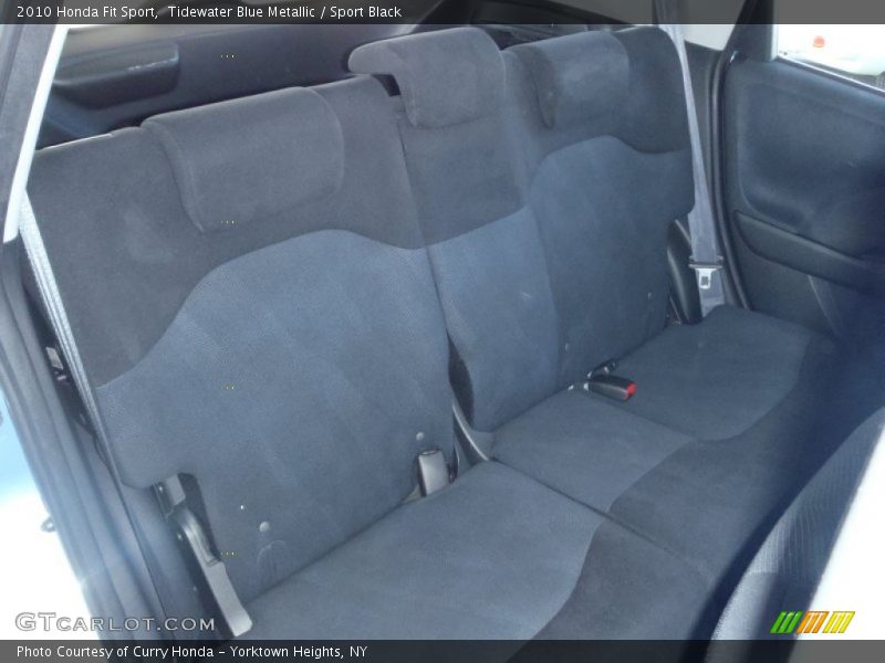 Tidewater Blue Metallic / Sport Black 2010 Honda Fit Sport