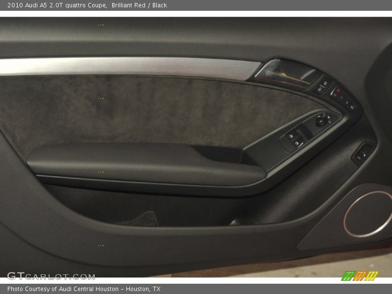 Brilliant Red / Black 2010 Audi A5 2.0T quattro Coupe