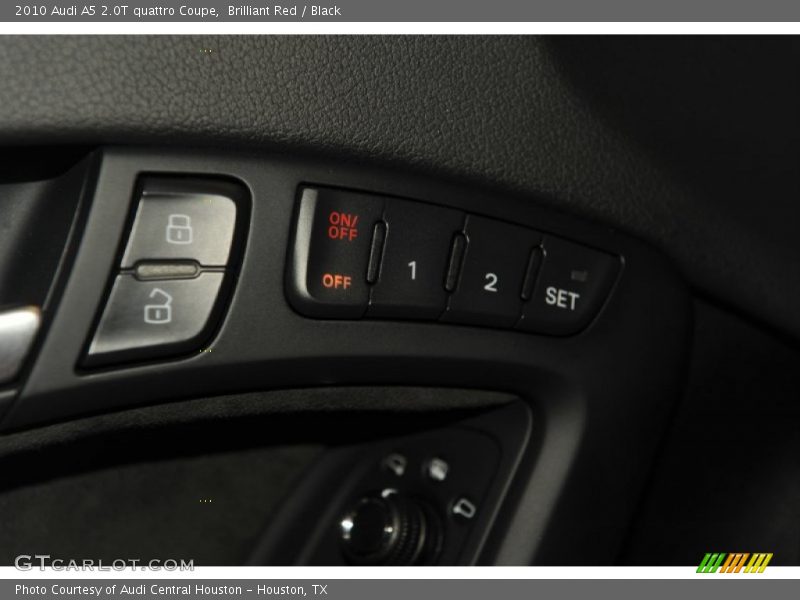 Brilliant Red / Black 2010 Audi A5 2.0T quattro Coupe