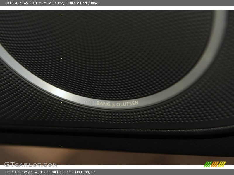 Brilliant Red / Black 2010 Audi A5 2.0T quattro Coupe
