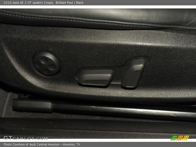 Brilliant Red / Black 2010 Audi A5 2.0T quattro Coupe