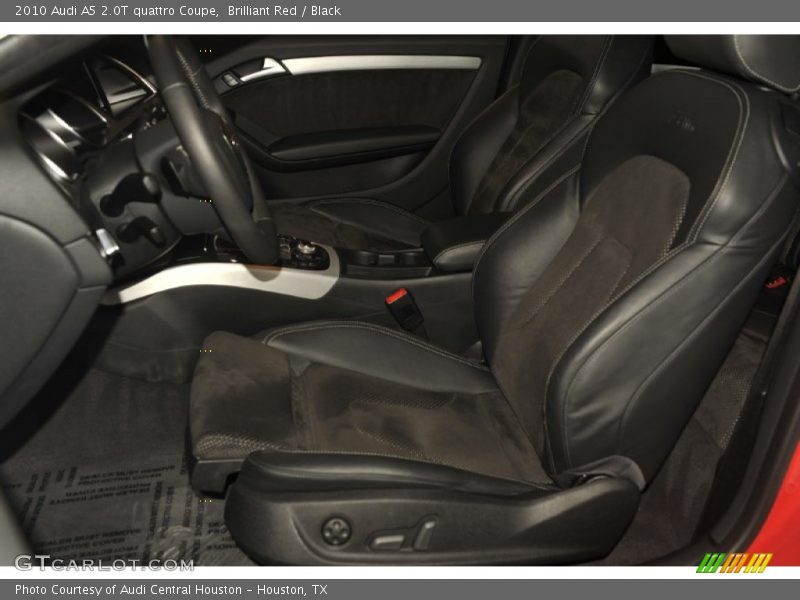 Brilliant Red / Black 2010 Audi A5 2.0T quattro Coupe