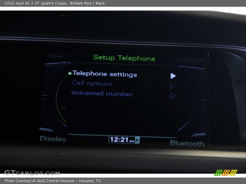 Brilliant Red / Black 2010 Audi A5 2.0T quattro Coupe
