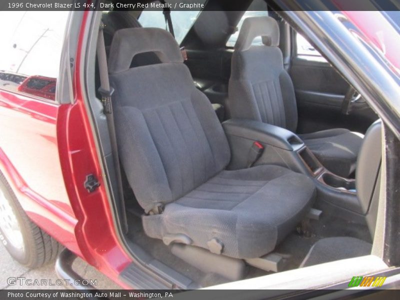 Dark Cherry Red Metallic / Graphite 1996 Chevrolet Blazer LS 4x4