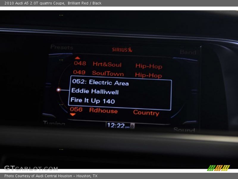 Brilliant Red / Black 2010 Audi A5 2.0T quattro Coupe