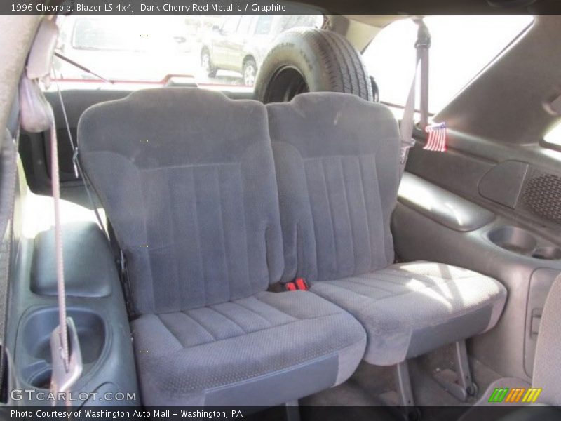 Dark Cherry Red Metallic / Graphite 1996 Chevrolet Blazer LS 4x4