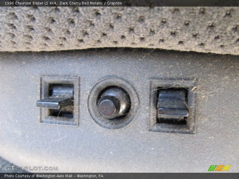 Dark Cherry Red Metallic / Graphite 1996 Chevrolet Blazer LS 4x4