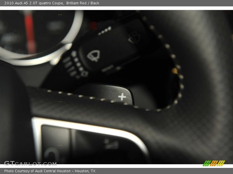 Brilliant Red / Black 2010 Audi A5 2.0T quattro Coupe