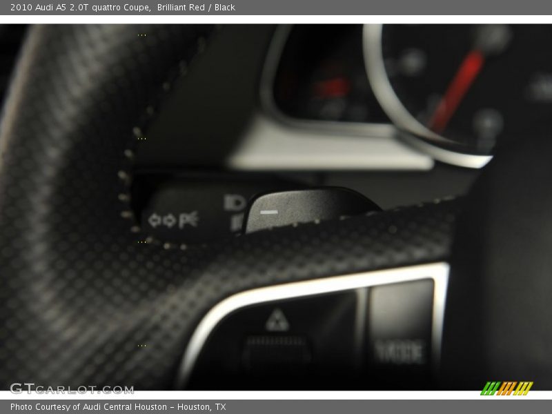 Brilliant Red / Black 2010 Audi A5 2.0T quattro Coupe
