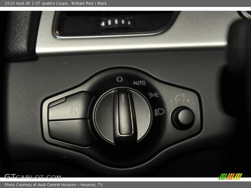 Brilliant Red / Black 2010 Audi A5 2.0T quattro Coupe
