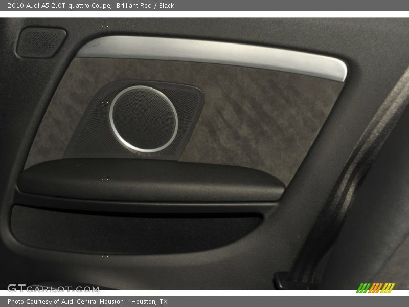Brilliant Red / Black 2010 Audi A5 2.0T quattro Coupe