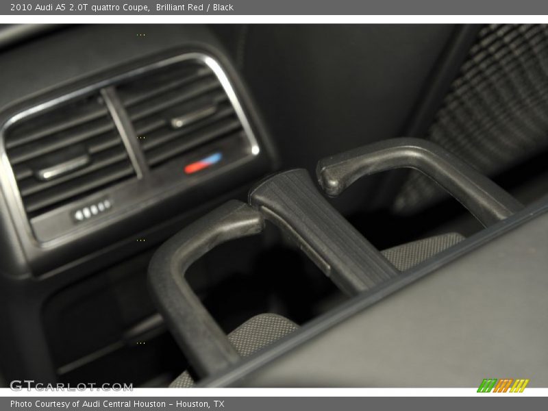 Brilliant Red / Black 2010 Audi A5 2.0T quattro Coupe