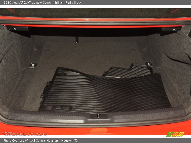 Brilliant Red / Black 2010 Audi A5 2.0T quattro Coupe