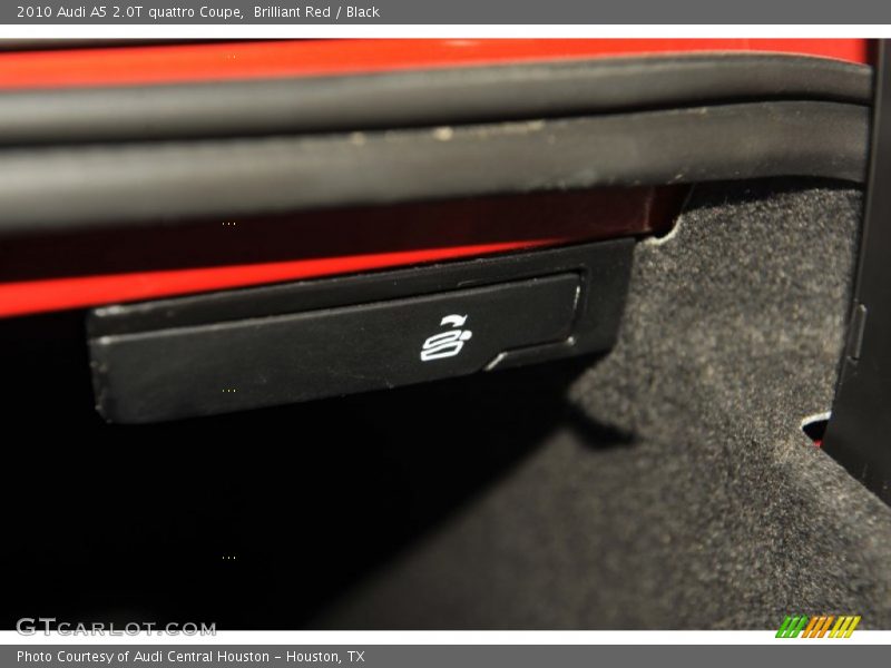Brilliant Red / Black 2010 Audi A5 2.0T quattro Coupe