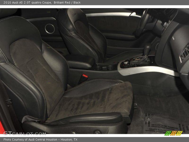 Brilliant Red / Black 2010 Audi A5 2.0T quattro Coupe