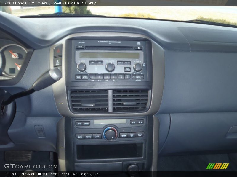 Steel Blue Metallic / Gray 2008 Honda Pilot EX 4WD