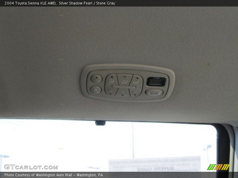 Silver Shadow Pearl / Stone Gray 2004 Toyota Sienna XLE AWD
