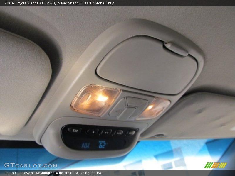 Silver Shadow Pearl / Stone Gray 2004 Toyota Sienna XLE AWD