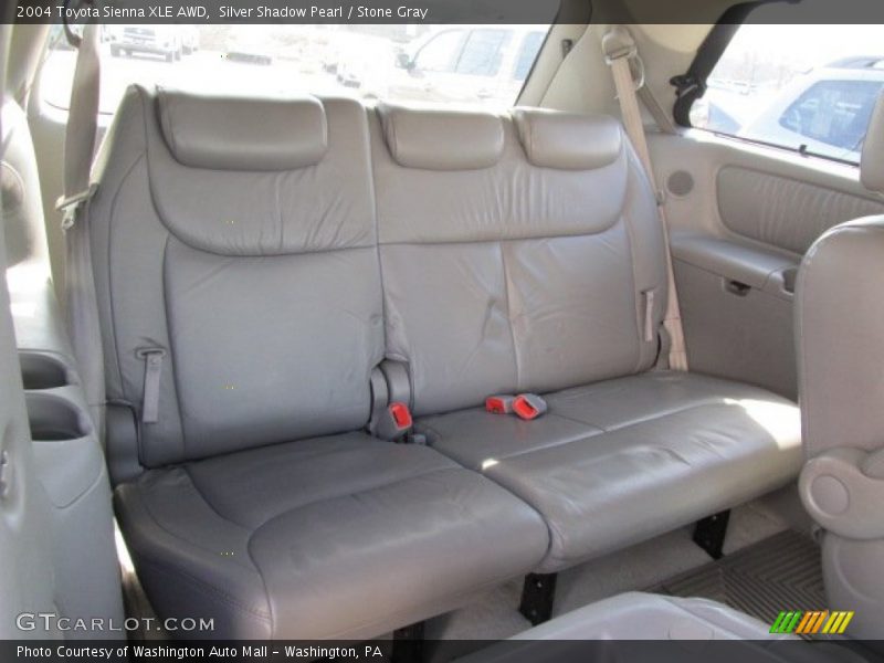 Silver Shadow Pearl / Stone Gray 2004 Toyota Sienna XLE AWD