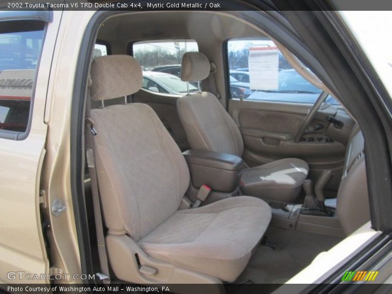 Mystic Gold Metallic / Oak 2002 Toyota Tacoma V6 TRD Double Cab 4x4