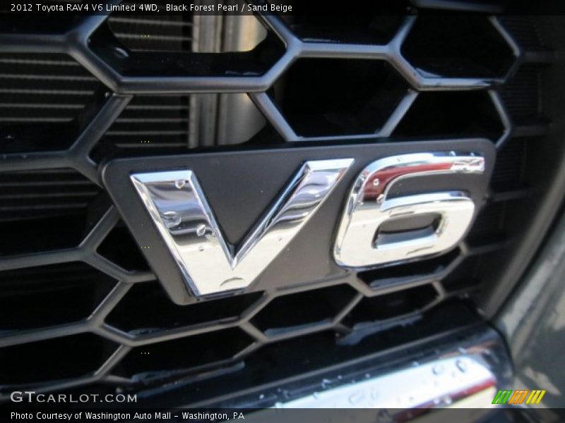 Black Forest Pearl / Sand Beige 2012 Toyota RAV4 V6 Limited 4WD