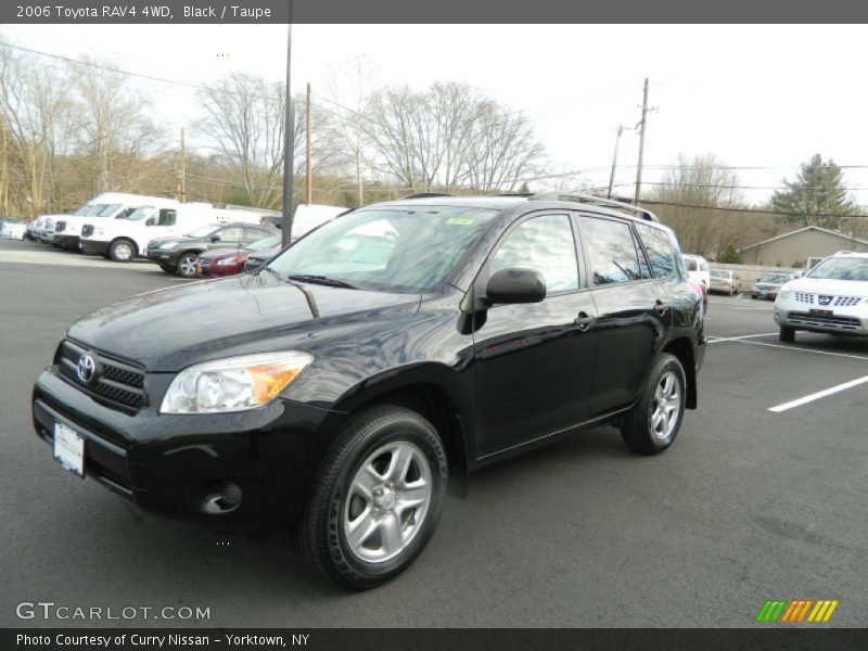 Black / Taupe 2006 Toyota RAV4 4WD