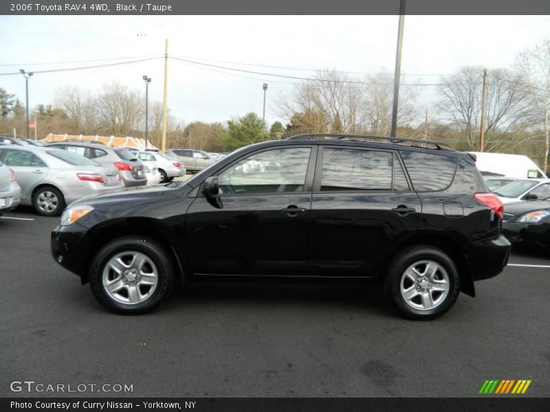 Black / Taupe 2006 Toyota RAV4 4WD