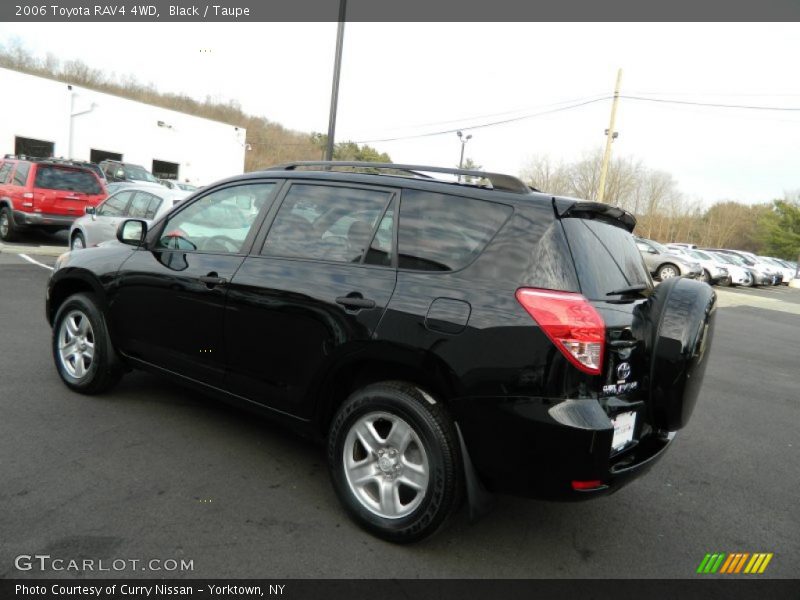 Black / Taupe 2006 Toyota RAV4 4WD