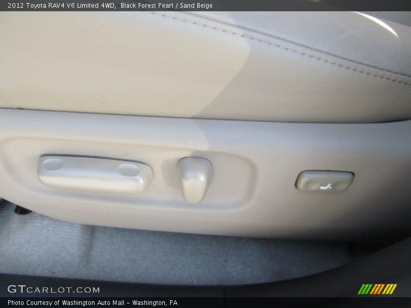 Black Forest Pearl / Sand Beige 2012 Toyota RAV4 V6 Limited 4WD