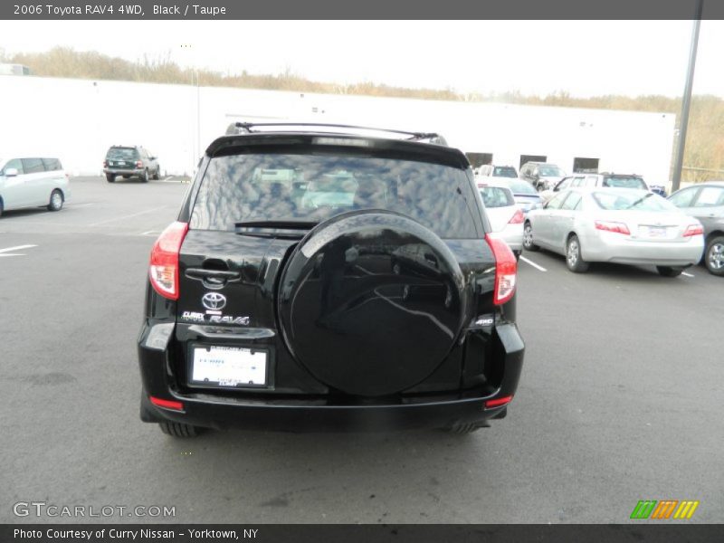 Black / Taupe 2006 Toyota RAV4 4WD